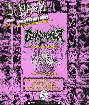 GALVANIZER + OBREPTION en Granada