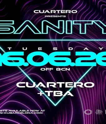 SANITY OFF BCN presents: Cuartero + TBA en Barcelona
