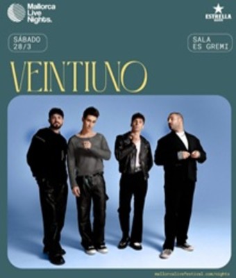 Veintiuno - Mallorca Live Nights en SON CASTELLÓ, ILLES BALEARS