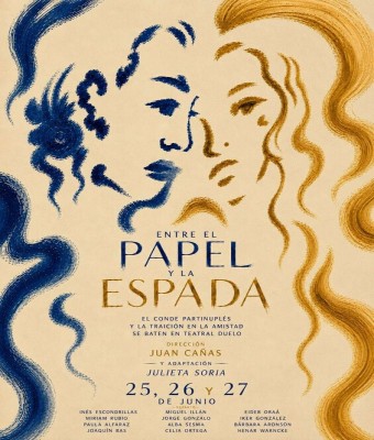Entre el papel y la espada; "El conde Partinuplés" y "La traición en la amistad" se baten en teatral duelo en Madrid