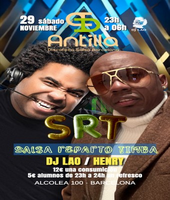 ANTILLA SALSA BARCELONA - SÁBADO 29 NOVIEMBRE