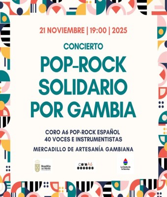Concierto Pop-Rock por Gambia en Madrid