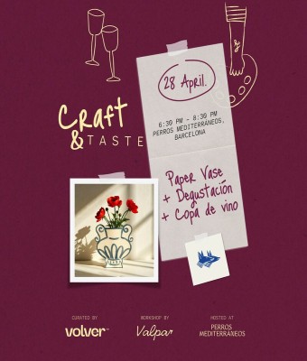 Craft&Taste. Taller creativo + degustación en Barcelona