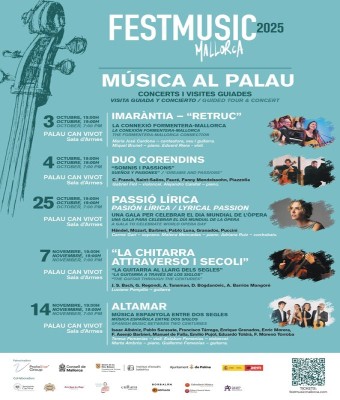FestMusic Mallorca - Música al Palau Can Vivot - IMARÀNTIA – “RETRUC” en Balears, Illes