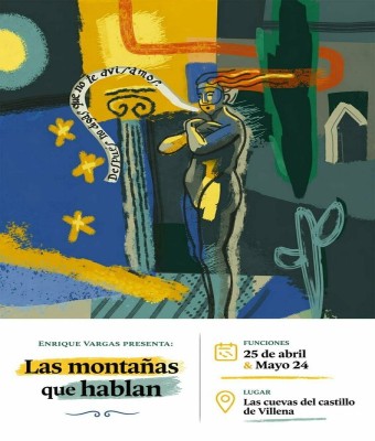 ENRIQUE VARGAS PRESENTA LAS MONTAÑAS QUE HABLAN en Alicante/Alacant