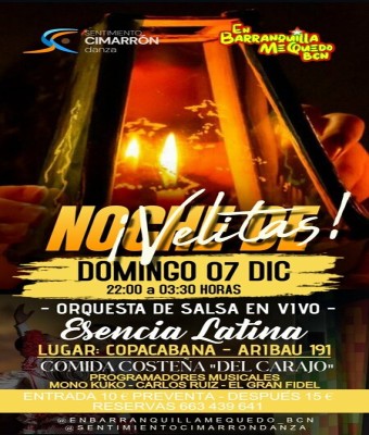  ¡Noche de Velitas en Barcelona! 