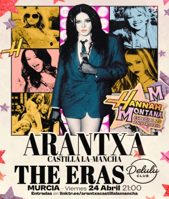 Arantxa CLM en "The Eras" Especial Hannah Montana en Murcia
