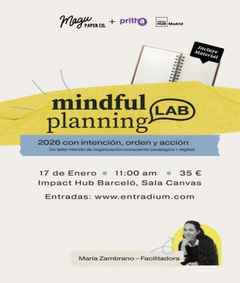 Mindful Planning Lab: 2026 con intención, orden y acción  en Madrid