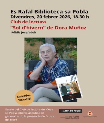 PRESENTACIÓ DEL LLIBRE "SOL D'HIVERN " DE DORA MUÑOZ en Balears, Illes