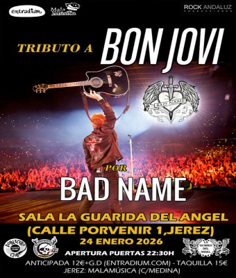 BAD NAME en La Guarida del Angel (Jerez) en Cádiz