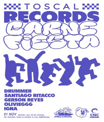 1 Noviembre @ Crows Nest Club - CARNE FIESTA X TOSCAL RECORDS en Santa Cruz de Tenerife