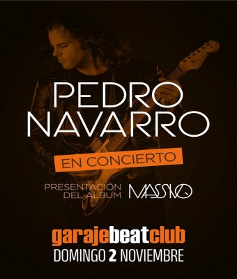 PRESENTACION DEL DISCO MASSIVO-PEDRO NAVARRO en Murcia