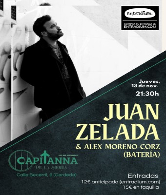 Juan Zelada en concierto en Madrid