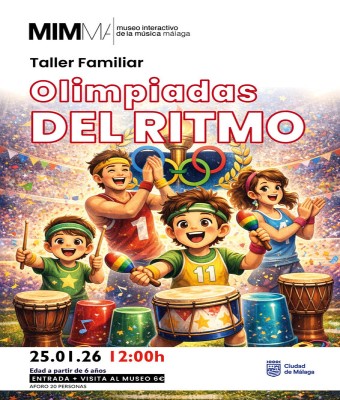 Taller Familiar: Olimpiadas del ritmo en Málaga