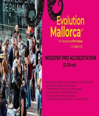 Industry Pro Pass -  Evolution Mallorca Film Festival  (21-29/10/25) en Palma de Mallorca