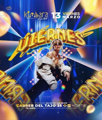KIMBARA DLAX · VIERNES 13MAR26 en Barcelona