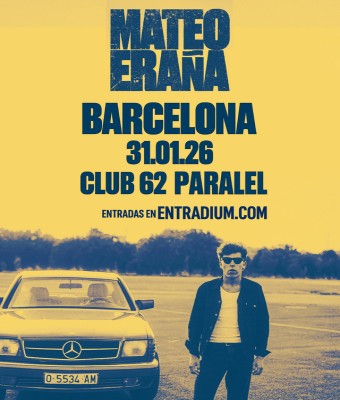 Mateo Eraña en Barcelona. Club 62 Paralel.