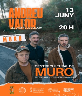 CONCERT D'ANDREU VALOR A MURO en Alicante/Alacant