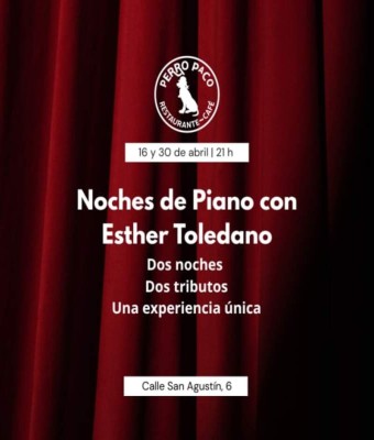 Noches de Piano con Esther Toledano ????✨ en Madrid