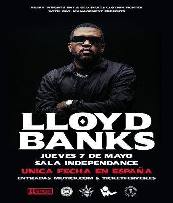 LLOYD BANKS (G-UNIT) EN MADRID