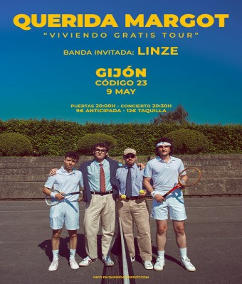 Querida Margot + Linze en Gijón en Asturias