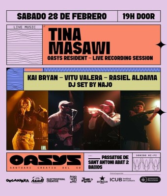 Tina Masawi Live en Barcelona