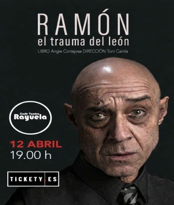 Ramiro Blas es RAMÓN el trauma del león, en el Café Teatro Rayuela en Santa Cruz de Tenerife