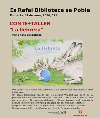Conte + taller "La Llebreta" en Balears, Illes