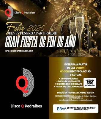 GRAN FIESTA FIN DE AÑO en Barcelona