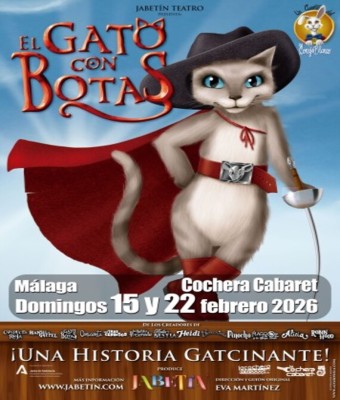 JABETÍN TEATRO "EL GATO CON BOTAS" en Málaga