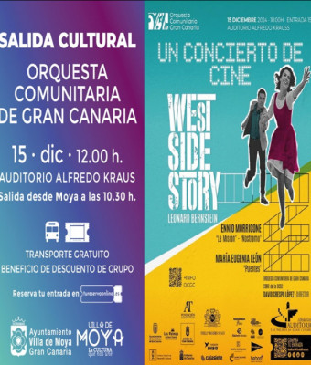 Un concierto de cine en Moya