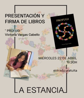 Presentación, coloquio y firma de PROFUGI - Victoria Vargas Cabello en Madrid