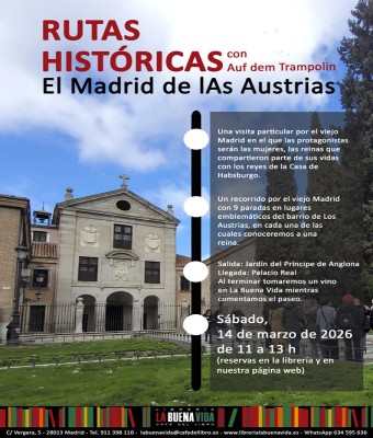 Ruta histórica 'El Madrid de lAs Austrias'. Con Auf dem Trampolin