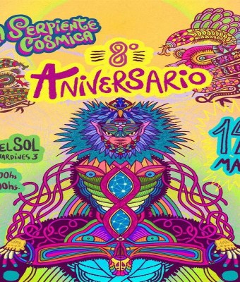 La Serpiente Cósmica - 8º Aniversario en Madrid