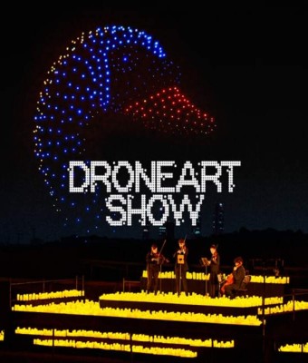 DroneArt Show: Música que ilumina la noche en Valencia