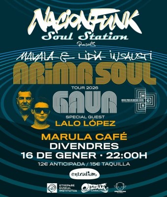 ARIMA SOUL with Special Guest LALO LÓPEZ (en concierto)  en Barcelona