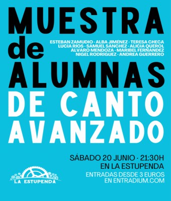 Muestra de Canto Avanzado en Granada