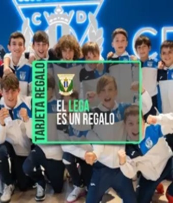 Tarjeta regalo CD Leganés - El fútbol es un regalo