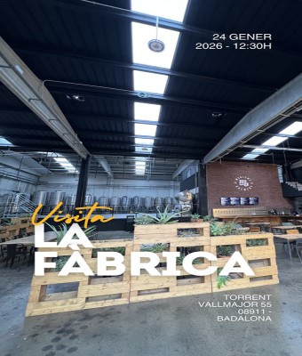 Visita la nostra fàbrica i cata de 4 cerveses MB en Barcelona