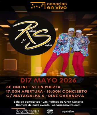 RITMO Y SABOR EN CANARIAS EN VIVO - CONCIERTO EN LAS PALMAS en Palmas, Las
