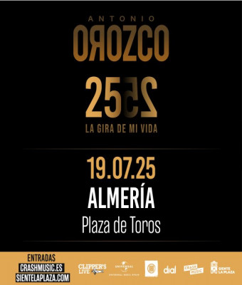 Antonio Orozco en Almería