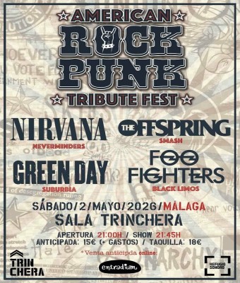 Festival de Tributos AMERICAN ROCK PUNK (Málaga)