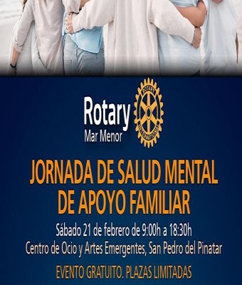 Jornada de Salud Mental de Apoyo Familiar. en San Pedro del Pinatar