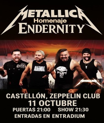 Metallica by Endernity  Show de Endernity en Castellón/Castelló