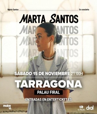 Concierto Marta Santos en Tarragona