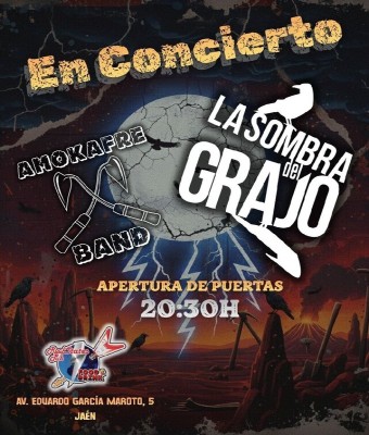 LA SOMBRA DEL GRAJO + AMOKAFRE BAND en Jaén