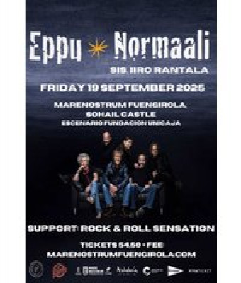 EPPU NORMAALI sis. Iiro Rantala + Rock & roll sensation en Málaga - MARENOSTRUM FUENGIROLA