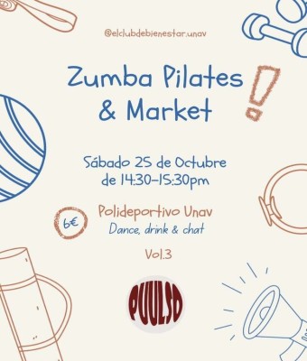 Zumba, Pilates + Market en Navarra