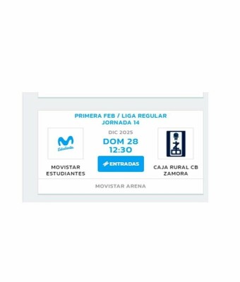 Partido 4 Enero-18:30 h Estudiantes - Orense en Madrid