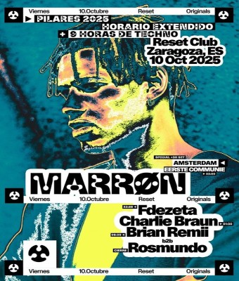 Pilares’25 - ResetOriginals presenta: MARRØN (Holanda) en Zaragoza